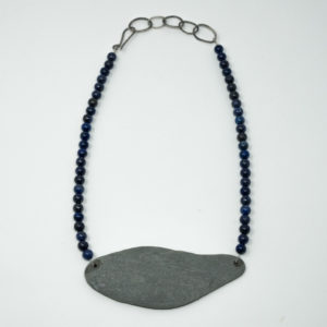 Sarah Drew Slate and Lapis necklace