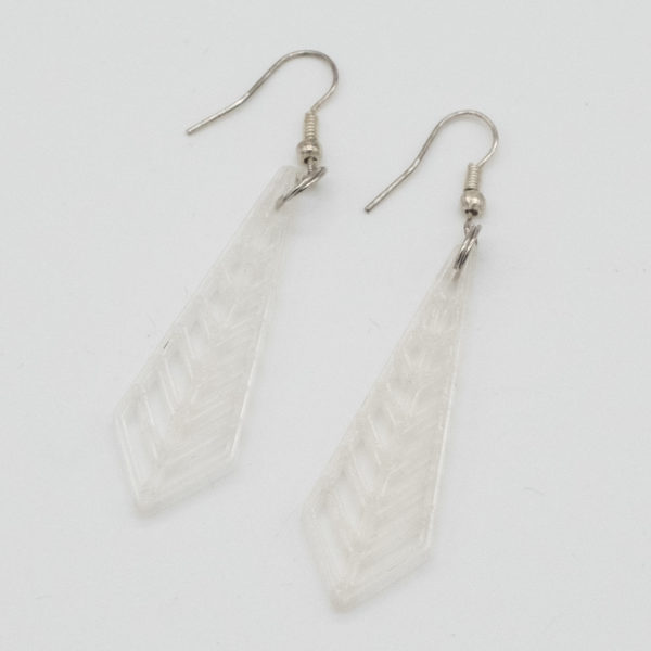 Geometric drop earrings