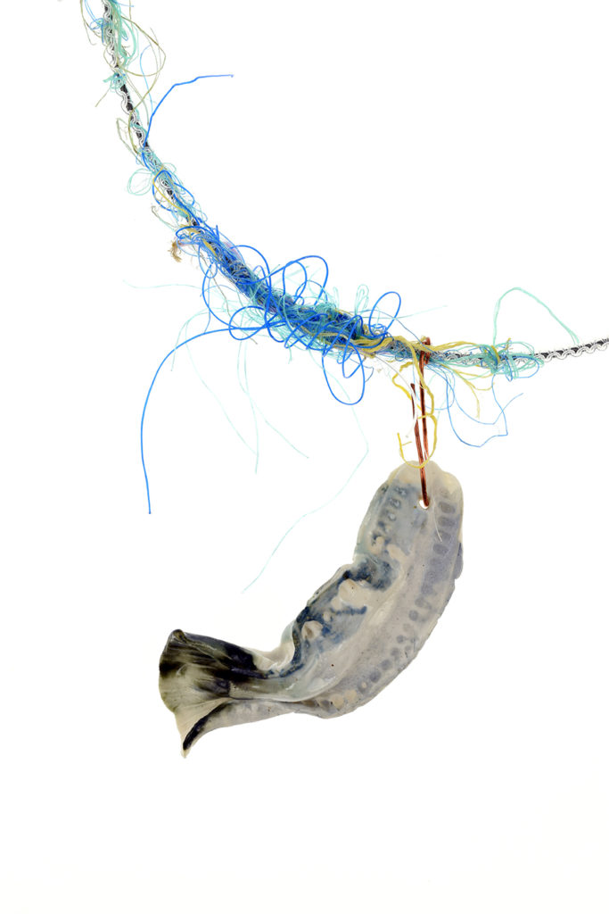 Macrame Ghostfishing necklace